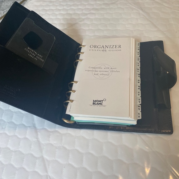 MONTBLANC ORGANIZER 6 RING BINDER - Picture 3 of 14